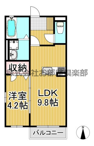 メゾンシュクレの間取り