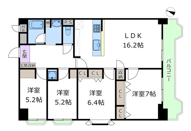 【間取り】 | 朝日プラザ千里D棟 | エイブルにて取扱い可能な住宅ローンは、全部で10種類以上！お客様にピッタリの住宅ローンを当社のFPよりご案内させて頂きます。住宅ローンのご相談だけでも、お気軽にご相談下さいませ。