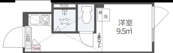 新宿区北新宿２丁目の賃貸マンションの間取り|敷金礼金ゼロ☆ネット無料☆初期安☆