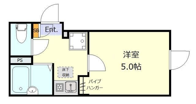 コンフォール新小岩の間取り|間取りです。