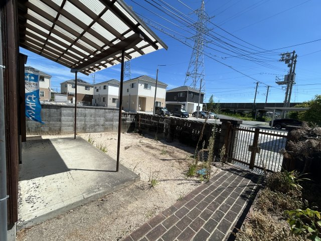 防府市岸津二丁目　戸建ての庭|庭です。
