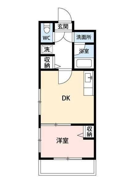 フロントピア蕨の間取り