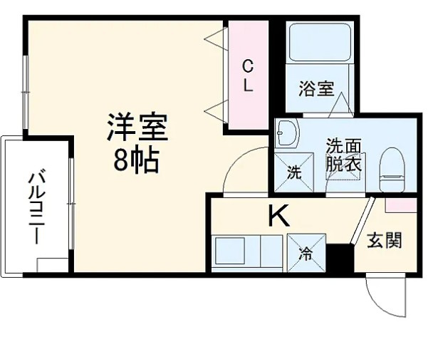 OKEGAWA　BASEの間取り