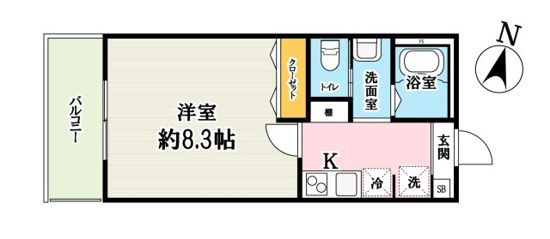 ソレイユ指扇土屋の間取り