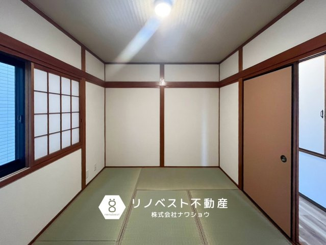 東大阪市鴻池町1丁目の和室|和室は汗のにおいや生活臭を和らげる消臭・空気浄化の働きもあり、子供部屋やリビングの一角に設ける空間として非常に衛生的です。