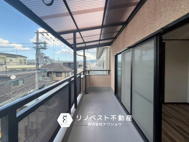 東大阪市鴻池町1丁目のバルコニー|【リノベスト不動産】テナント（事業用）物件のご紹介も可能です。事務所移転・新規開業等お気軽にご相談ください♪
