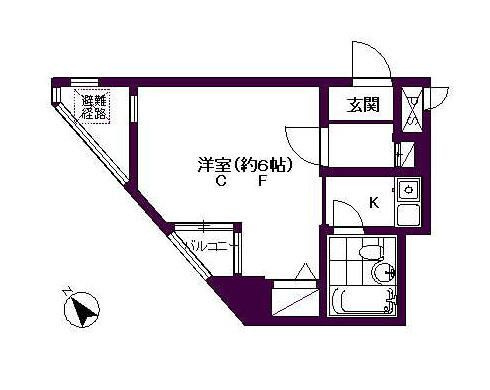 小日向サニーハイツの間取り