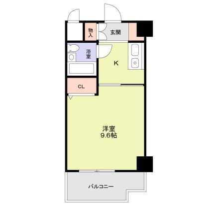 シティアリーナ阿波座西の間取り|シティアリーナ阿波座西　間取り