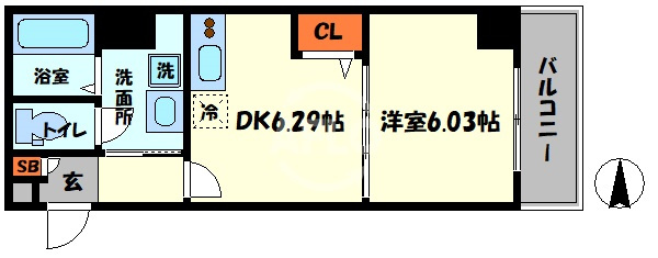 アーバンパーク住之江公園Ⅰの間取り|アーバンパーク住之江公園Ⅰ　間取り図