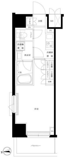 ルーブル南砂町の間取り