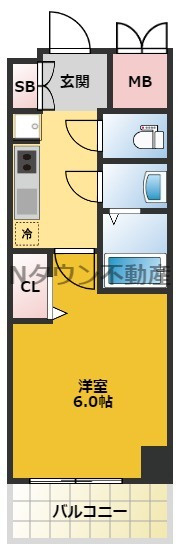 【間取り】 | プレサンスSAKAEフロント | 間取りです。