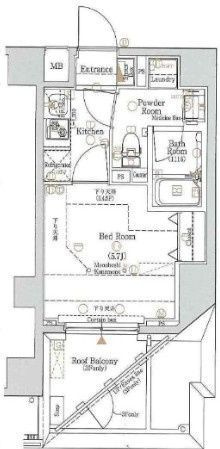 AXAS TOKYO ORIENSの間取り