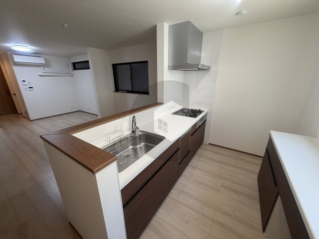 足代北戸建てのキッチン
