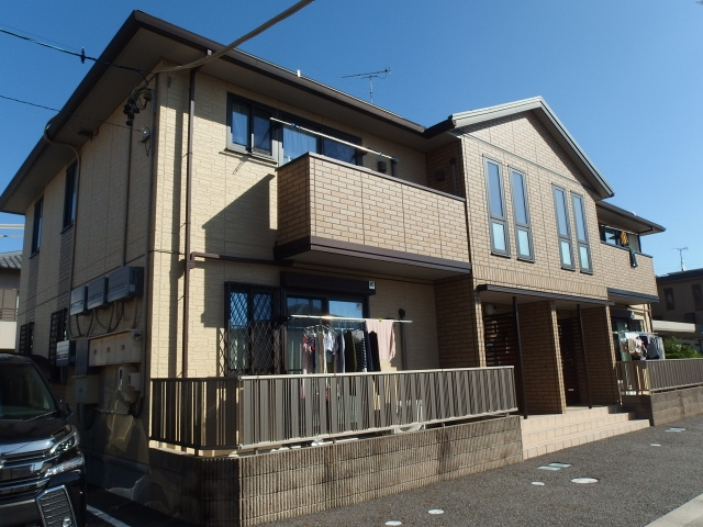 ラフィネス　ソシア　B棟の外観