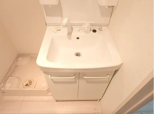 エルスタンザ西巣鴨の洗面所|脱衣スペースもあります