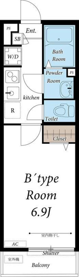 【間取り】 | リブリ・赤塚パルル