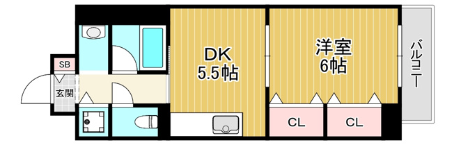【間取り】 | エスポワール