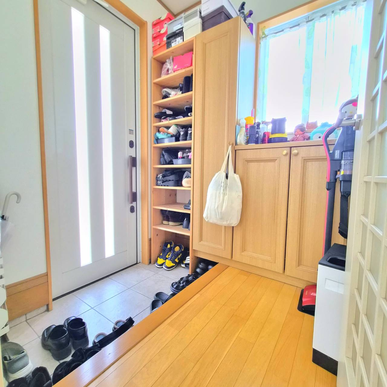 群馬県藤岡市下大塚861-5の玄関