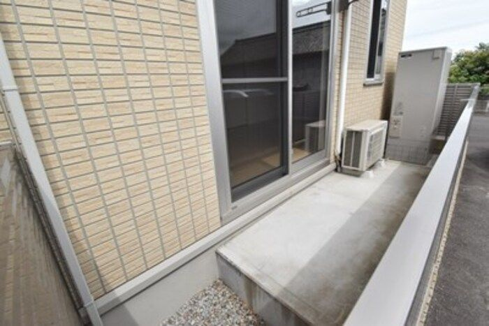 グラン3104　B棟の庭