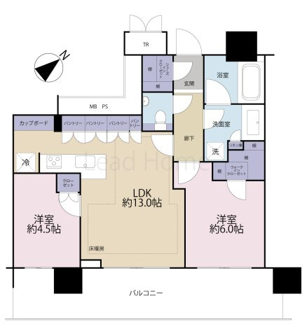 【間取り】 | パークシティ武蔵小山ザタワー