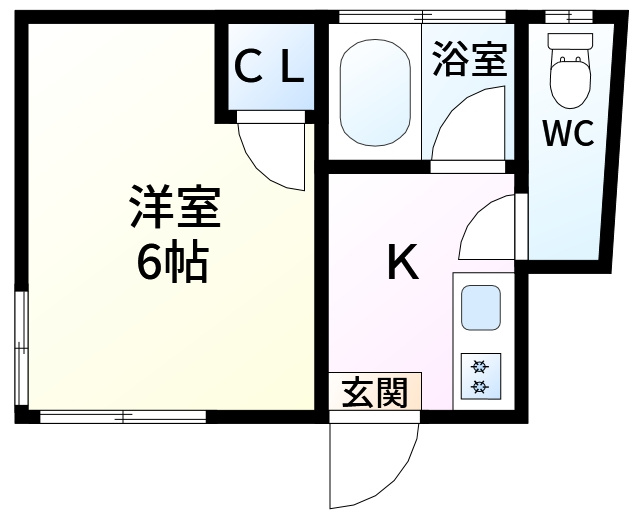 コーポテーエムの間取り