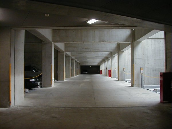 パインフィールド緑地公園の駐車場