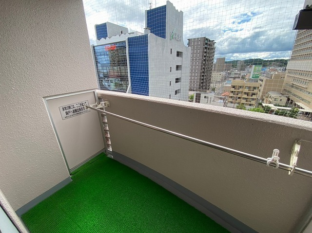 シャトー日興のバルコニー