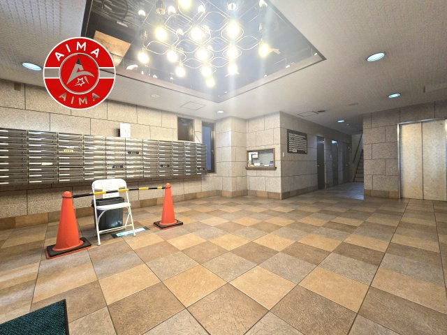 ライオンズマンション大名のエントランス|ゆとりのあるエントランスです。