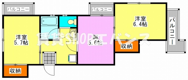 【間取り】 | 橋本マンション