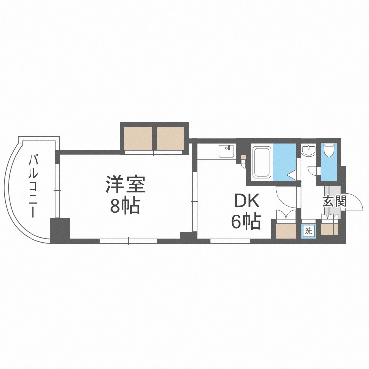 コンソラーレ日本橋の間取り