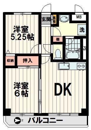 マンダリンコートの間取り