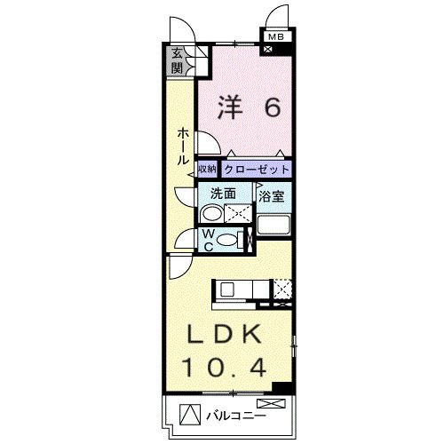 サニーヒル天王　　刈谷市の賃貸ならクラスホーム刈谷店の間取り