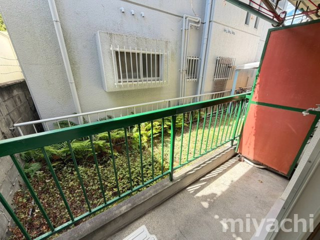 レジデンス城山のバルコニー