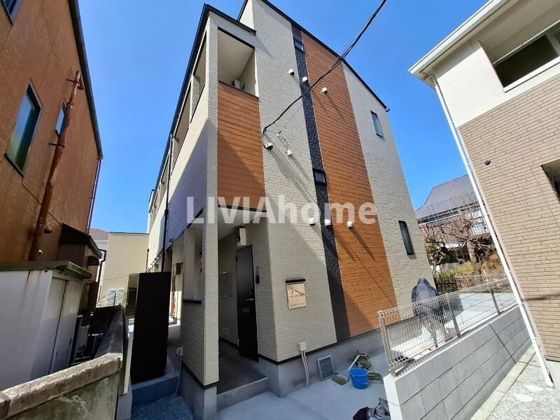 葛飾区金町４丁目のアパートの外観