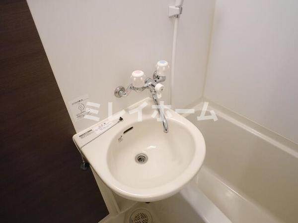 べレッツァの洗面所