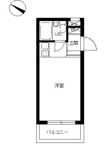 スカイコート向島の間取り