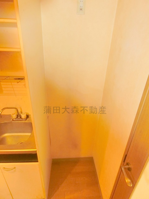 モカネスト久が原のキッチン|冷蔵庫置き場
