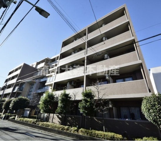モカネスト久が原の外観|2001年3月築　RC鉄筋コンクリート造地上7階建て総戸数81戸
東京都大田区久が原2丁目　都営浅草線西馬込駅徒歩14分