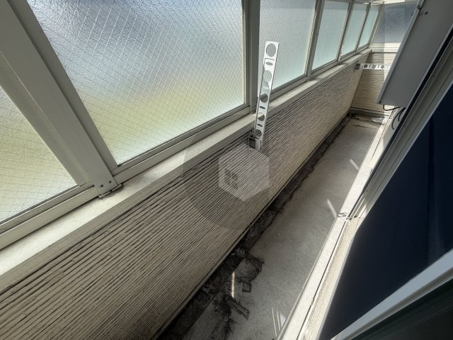 グランオリオン柏田東町のバルコニー