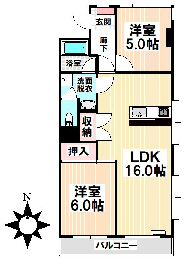 【間取り】 | ユニーブル笠寺
