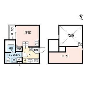 【間取り】 | Casa del canario 諏訪ノ森