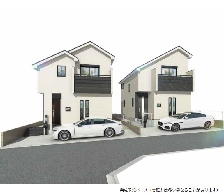 戸建 練馬区大泉学園町６丁目の外観パース