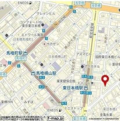 【地図】 | スカイコート東日本橋