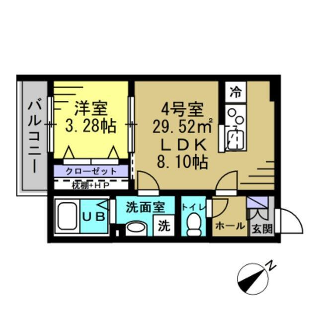 AJ津田沼Ⅴの間取り