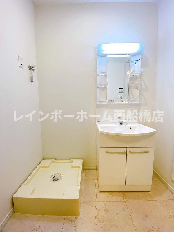 AJ津田沼Ⅴの独立洗面台