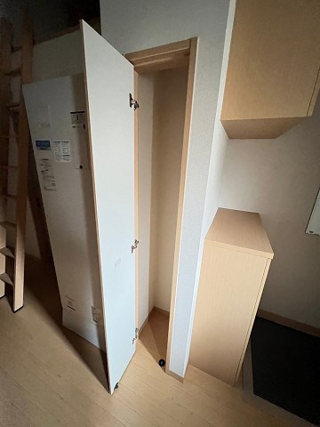 尼崎市次屋１丁目のアパートの収納