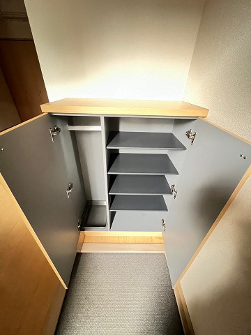 尼崎市次屋１丁目のアパートの収納