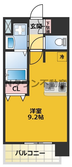 【間取り】 | プレサンス新栄リミックス | 間取りです。