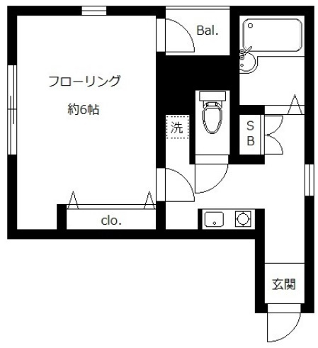 調布イーストサイドコートの間取り