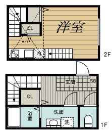 メゾン・ド・プランドール蘇我の間取り